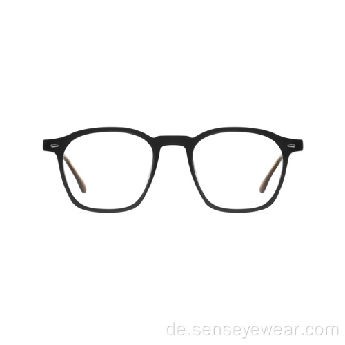 Vintage Square Eco Acetat Optische Rahme Optische Brillen